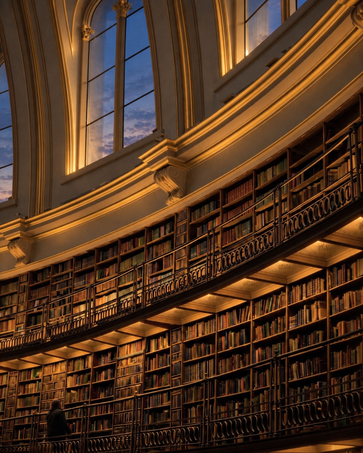 Deudare library interior